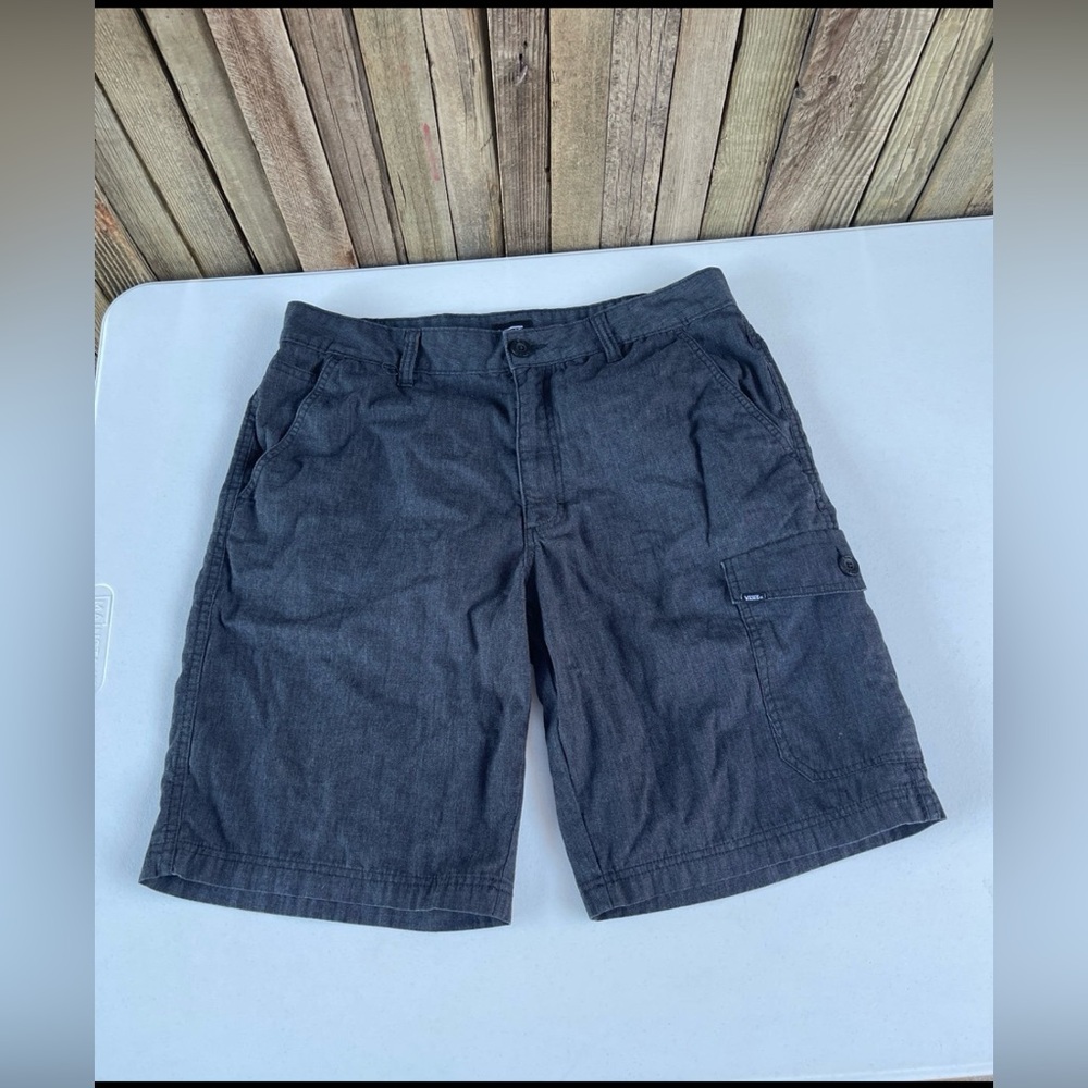 VANS 
 Skateboard Cargo Shorts
Size 34
Color: dark gray